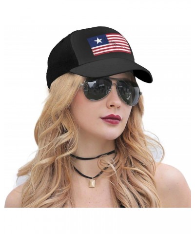 Flag of Texas Texture Effect Baseball Cap Women Men Hat Outdoor Leisure Sun Hat Adjustable Truck Driver Baseball Caps Dad Hat...