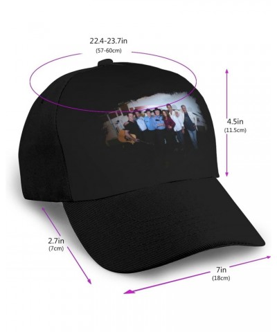 The Dukes Musics of Hazzard Spliced Curved Brim Baseball Cap Outdoor Hat Unisex Fashion Hat Black $9.44 Baseball Caps