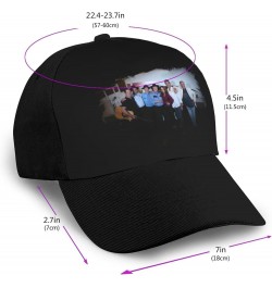 The Dukes Musics of Hazzard Spliced Curved Brim Baseball Cap Outdoor Hat Unisex Fashion Hat Black $9.44 Baseball Caps