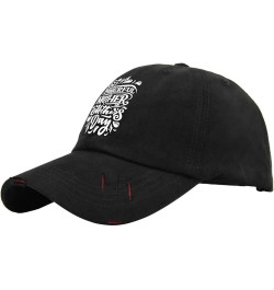 Mother's Day Trucker Hat Gym Hat AllBlack Hats for Men Baseball Cap Gifts for Son Sun Caps Allblack $11.99 Sun Hats