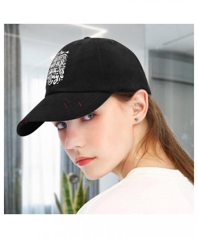 Mother's Day Trucker Hat Gym Hat AllBlack Hats for Men Baseball Cap Gifts for Son Sun Caps Allblack $11.99 Sun Hats