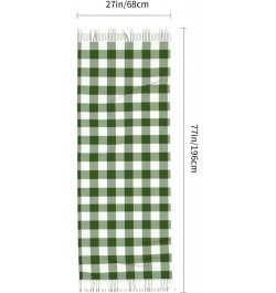 All Ireland (Green Tartan) Imitation Cashmere Tassel Scarf Winter Scarf Autumn Softest Classic Warm 9 $14.78 Scarves