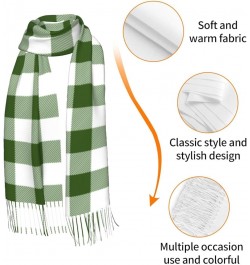 All Ireland (Green Tartan) Imitation Cashmere Tassel Scarf Winter Scarf Autumn Softest Classic Warm 9 $14.78 Scarves