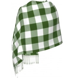 All Ireland (Green Tartan) Imitation Cashmere Tassel Scarf Winter Scarf Autumn Softest Classic Warm 9 $14.78 Scarves