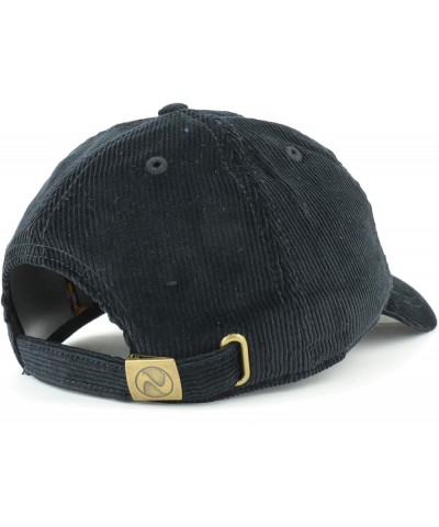 Thinking Cap Washed Corduroy Unstructured Baseball Cap Black $12.00 Baseball Caps