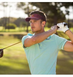 Stylish Sloth Sun Hat Sun Visor Hats for Women Men Baseball Cap Golf Hats Red $13.73 Visors