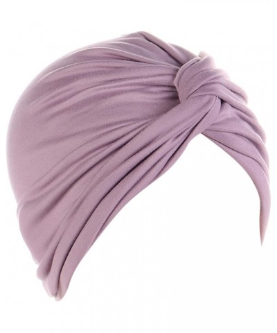 Chemo Headwear Turbans for Women Long Hair Head Scarf Headwraps Cancer Hats Purple $6.53 Skullies & Beanies