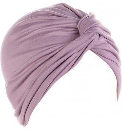 Chemo Headwear Turbans for Women Long Hair Head Scarf Headwraps Cancer Hats Purple $6.53 Skullies & Beanies