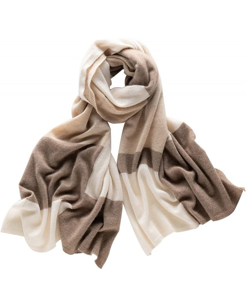 Soft Cashmere Men and Women Autumn and Winter Warm Thick Big Shawl Oversized Cashmere Fashion Scarves Color 1 $132.31 Scarves