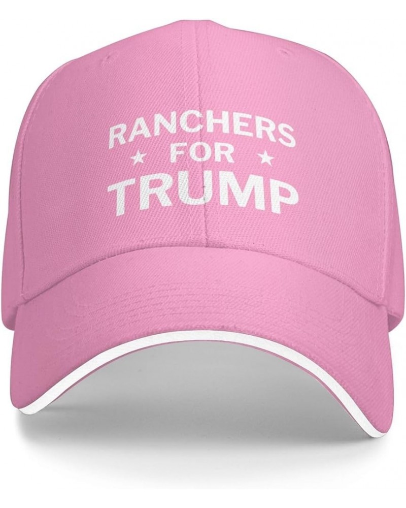 Ranchers for Trump 2024 Hat Pro Farmer for Trump 2024 Baseball Cap for Men Women Trucker Hats Funny Cap Pink $12.97 Baseball ...