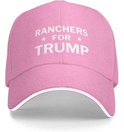 Ranchers for Trump 2024 Hat Pro Farmer for Trump 2024 Baseball Cap for Men Women Trucker Hats Funny Cap Pink $12.97 Baseball ...