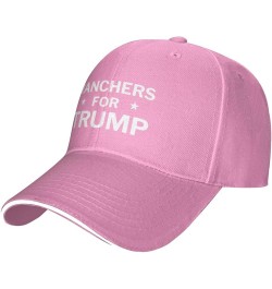 Ranchers for Trump 2024 Hat Pro Farmer for Trump 2024 Baseball Cap for Men Women Trucker Hats Funny Cap Pink $12.97 Baseball ...