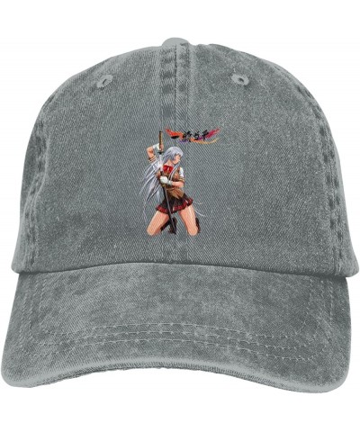 Ikki Anime Tousen Hat Cap Fashion Adjustable Baseball Hat Washable Cowboy Hat Suitable for Men and WomenBlack Gray $10.37 Bas...