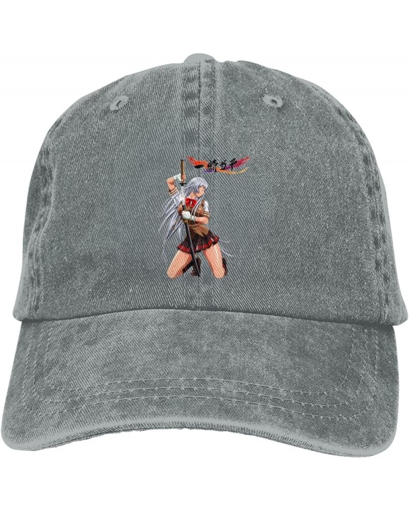 Ikki Anime Tousen Hat Cap Fashion Adjustable Baseball Hat Washable Cowboy Hat Suitable for Men and WomenBlack Gray $10.37 Bas...