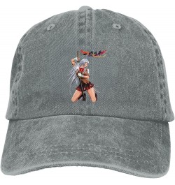 Ikki Anime Tousen Hat Cap Fashion Adjustable Baseball Hat Washable Cowboy Hat Suitable for Men and WomenBlack Gray $10.37 Bas...