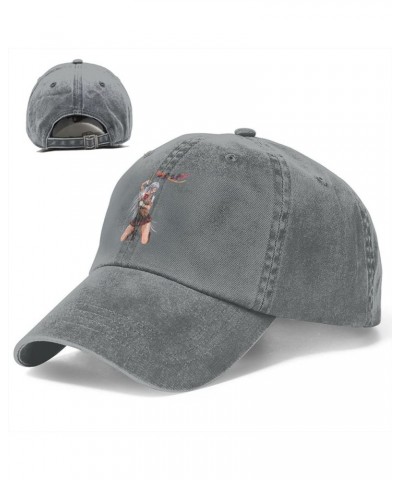 Ikki Anime Tousen Hat Cap Fashion Adjustable Baseball Hat Washable Cowboy Hat Suitable for Men and WomenBlack Gray $10.37 Bas...