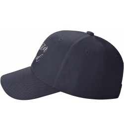 Sportster Squad Men's Baseball Hat Classic Dad Hat Adjustable Navy Blue $10.04 Baseball Caps