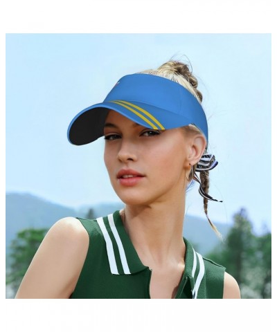 Cute Aruba Flag Sport Sun Visor Hats Adjustable Ball Caps Empty Top Arubian Baseball Sun Cap for Men Women Aruba Flag_e003 $1...