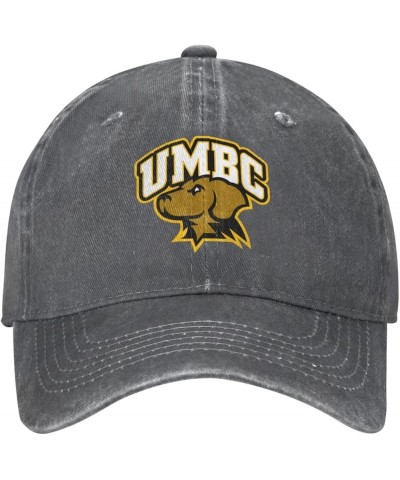 UMBC Retrievers Logo Cowboy Hats，Unisex Adjustable for Hat Baseball Cap Casquette Deep Heather $13.74 Cowboy Hats