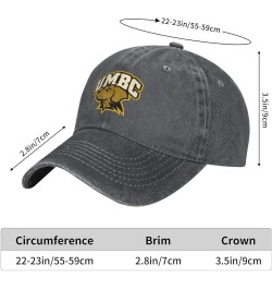 UMBC Retrievers Logo Cowboy Hats，Unisex Adjustable for Hat Baseball Cap Casquette Deep Heather $13.74 Cowboy Hats