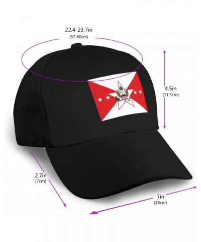 Flag of The Vice Chief of Staff of The United States Army Baseball Cap Women Men Hat Outdoor Leisure Sun Hat Adjustable Truck...