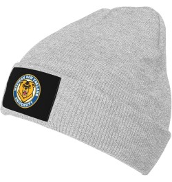 Western New England University Logo Classic Warm Winter Knit Cap Fleece Lined Beanie Hat Gray $13.51 Skullies & Beanies