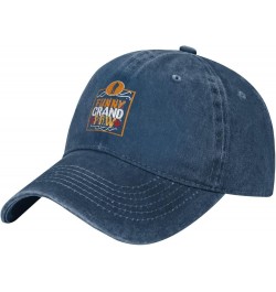 Funny Grand Paw Vintage Baseball Cap Women Men Trucker Caps Golf Dad Hats Navy Blue $10.47 Cowboy Hats