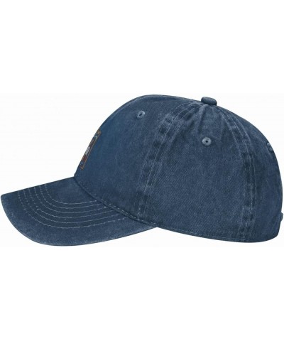 Funny Grand Paw Vintage Baseball Cap Women Men Trucker Caps Golf Dad Hats Navy Blue $10.47 Cowboy Hats