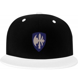 65th Infantry Division SVG Snapback Hat for Men Women Baseball Cap Trucker Flat Bill Hats Dad Caps White $13.09 Baseball Caps