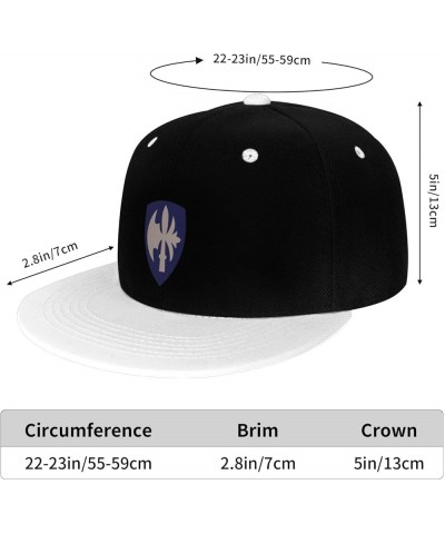 65th Infantry Division SVG Snapback Hat for Men Women Baseball Cap Trucker Flat Bill Hats Dad Caps White $13.09 Baseball Caps