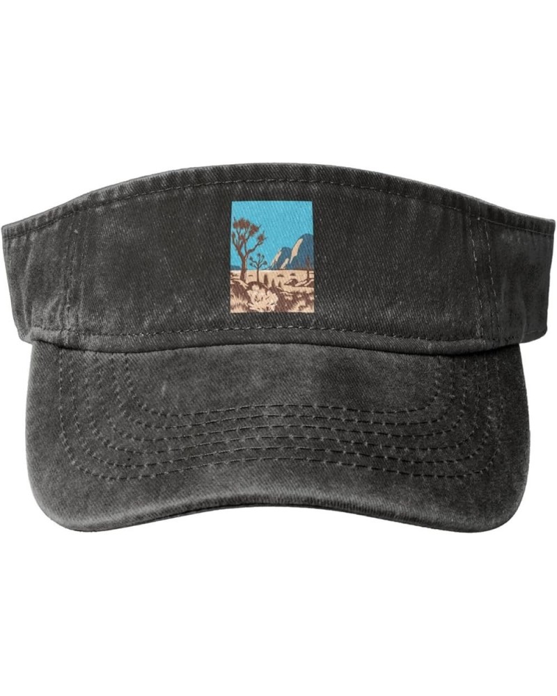 California State Parks Sun Hat Sun Visor Hats for Women Men Baseball Cap Golf Hats Black $13.26 Visors