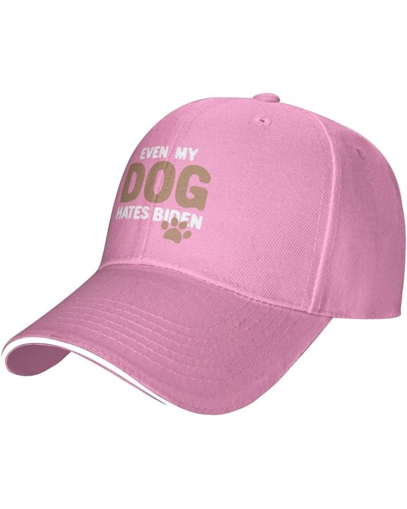 Hat Even My Dog Hates Biden. Funny Anti Biden Baseball Cap Men Women Cowboy hat Trucker Hat Ponytail Hat Pink $9.80 Baseball ...