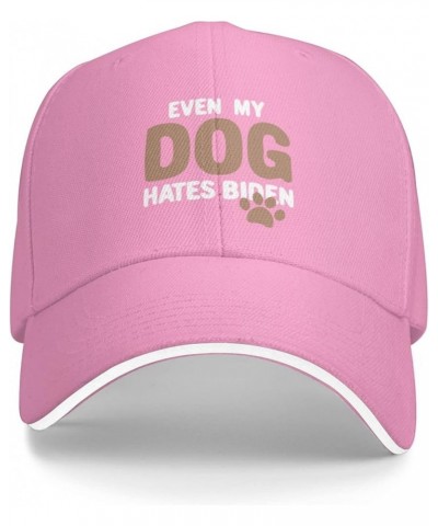 Hat Even My Dog Hates Biden. Funny Anti Biden Baseball Cap Men Women Cowboy hat Trucker Hat Ponytail Hat Pink $9.80 Baseball ...