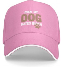 Hat Even My Dog Hates Biden. Funny Anti Biden Baseball Cap Men Women Cowboy hat Trucker Hat Ponytail Hat Pink $9.80 Baseball ...