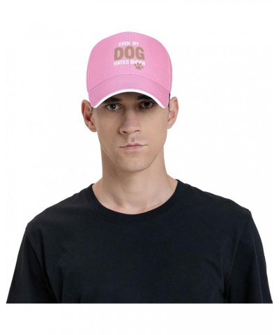 Hat Even My Dog Hates Biden. Funny Anti Biden Baseball Cap Men Women Cowboy hat Trucker Hat Ponytail Hat Pink $9.80 Baseball ...