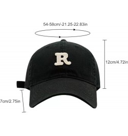 Spring/Summer Big Headed Soft Top R Letter Solid Duck Tongue Hat Baseball Hat Cap Green $7.20 Baseball Caps