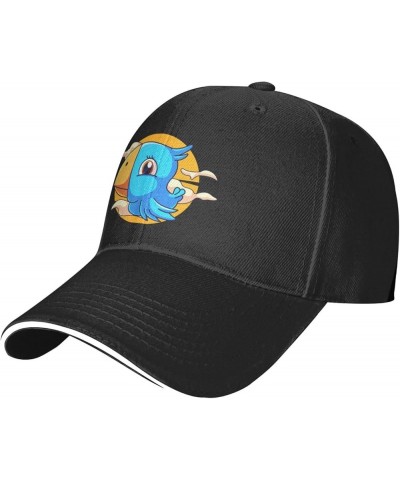 Cute Little Bird Baseball Cap Women Men Hats Adjustable Truck Driver Sun Hat Dad Baseball Caps Black $13.21 Baseball Caps