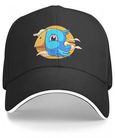 Cute Little Bird Baseball Cap Women Men Hats Adjustable Truck Driver Sun Hat Dad Baseball Caps Black $13.21 Baseball Caps