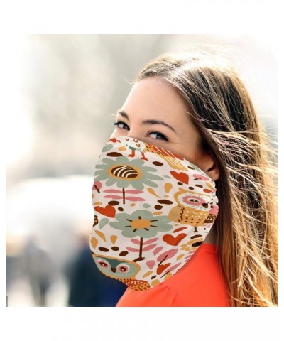 Neck Gaiter Face Scarf Mask-Dust, Women Balaclava Bandana Cougar Winter Montana Multi3 $10.58 Balaclavas