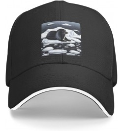 Design Name Pattern Casual Fashion Baseball Cap Black : Comfortable, Light Black $11.69 Baseball Caps