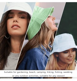 Funny Bucket Hat Sunflower Bucket Hats Leaves Trendy Womens Hat for Golf Accessories for Travel Must Haves Leaves 2 $8.62 Buc...