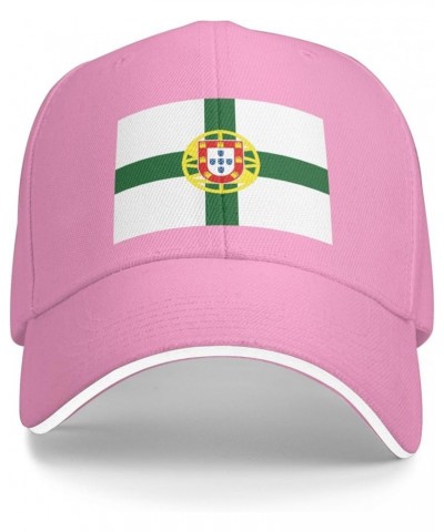 Marinha de Portugal 1911 1974 Ministro Sandwich Hat Adjustable Baseball Cap Black Pink $10.59 Baseball Caps