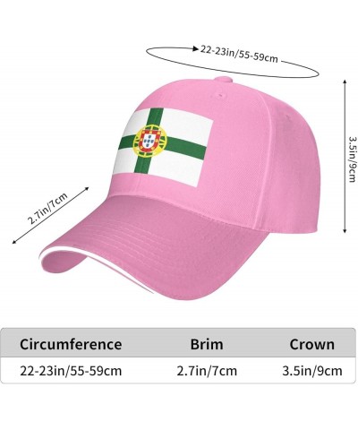 Marinha de Portugal 1911 1974 Ministro Sandwich Hat Adjustable Baseball Cap Black Pink $10.59 Baseball Caps