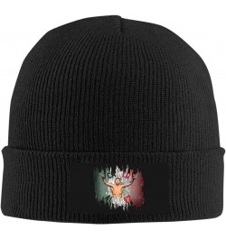 Canelo Boxer Alvarez Knit Hat Autumn Winter Trendy Hip Hop Soft Warm Knitted Beanie Men Women Fashion Hat Black $10.17 Skulli...