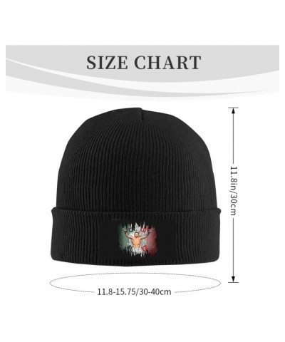 Canelo Boxer Alvarez Knit Hat Autumn Winter Trendy Hip Hop Soft Warm Knitted Beanie Men Women Fashion Hat Black $10.17 Skulli...