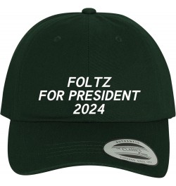 Foltz for President 2024 - Comfortable Dad Hat Baseball Cap Forest $18.25 Baseball Caps