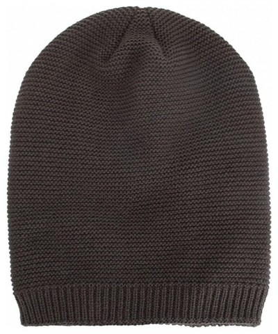 Knitted Skull Beanies Cap Adult Man and Women Knit Hats Double-Sided Thin Outdoor Sports Caps Casual Warm Hat Grey $10.97 Sku...