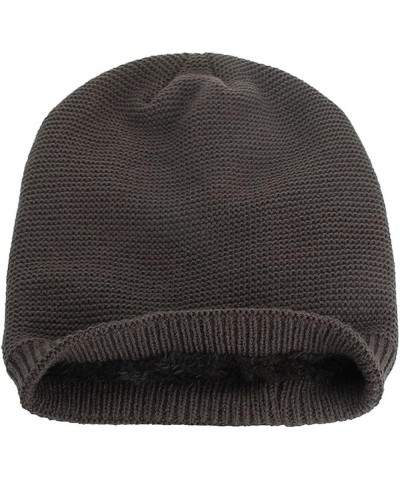 Knitted Skull Beanies Cap Adult Man and Women Knit Hats Double-Sided Thin Outdoor Sports Caps Casual Warm Hat Grey $10.97 Sku...