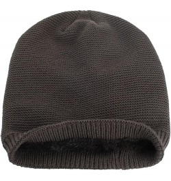 Knitted Skull Beanies Cap Adult Man and Women Knit Hats Double-Sided Thin Outdoor Sports Caps Casual Warm Hat Grey $10.97 Sku...