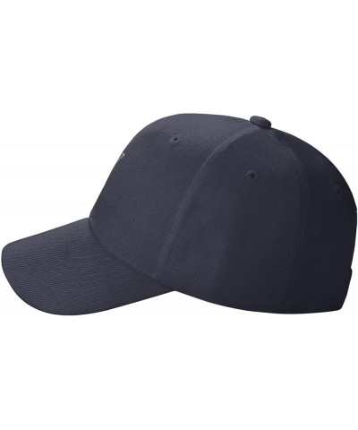 Martini Glass Hat Curved Brim Baseball Cap Adjustable Polo Style Dad Hat Black Navy Blue $10.55 Baseball Caps